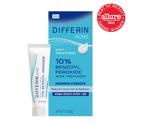 Differin 10% Benzoyl Peroxide Acne Spot Treatment Gel