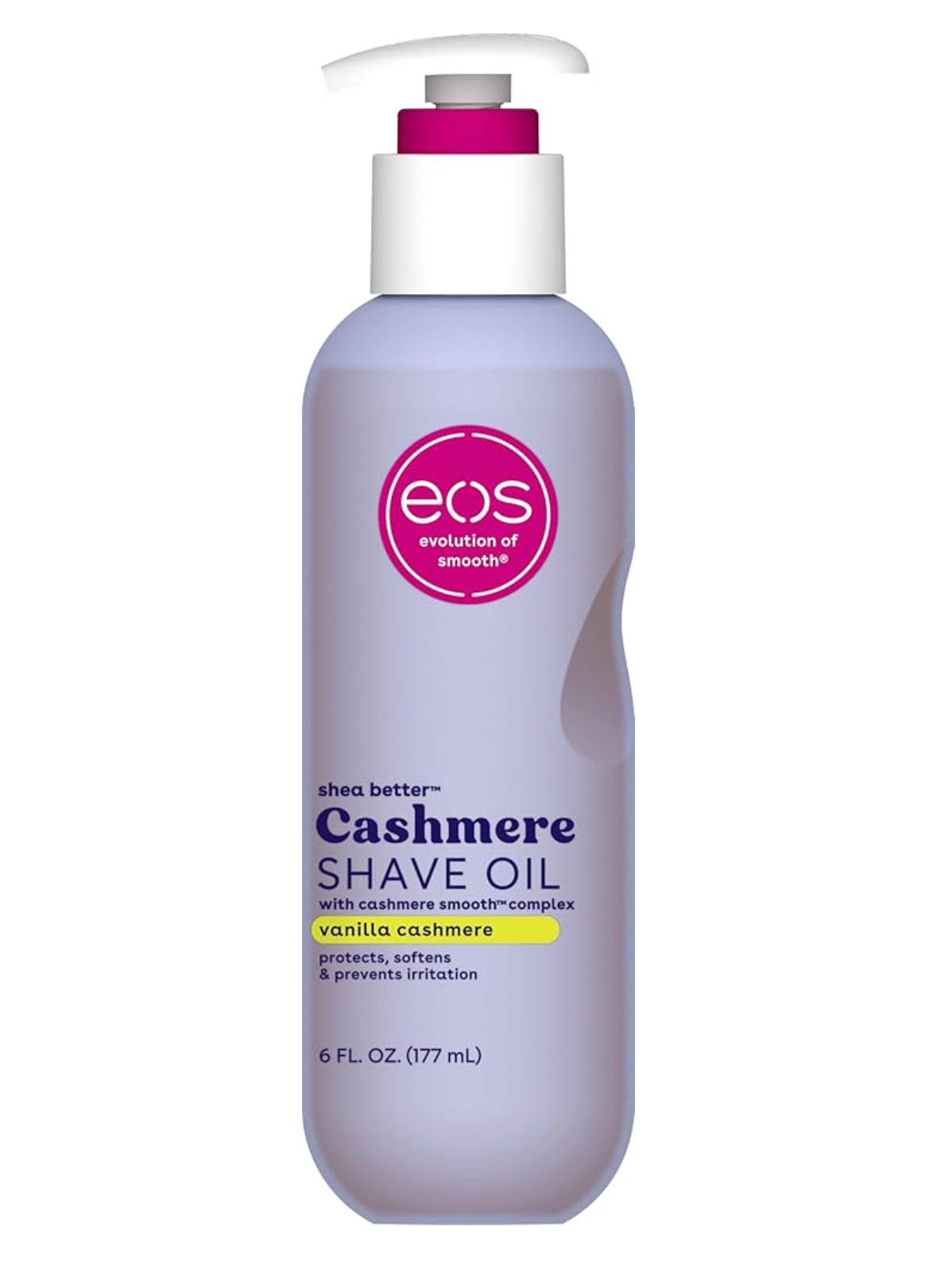 EOS Vanilla Cashmere Shea, Cocoa & Argan Shave Oil
