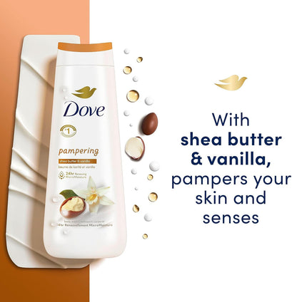 Dove Body Wash 4-Pack – Deep Moisture, Sensitive, Refreshing & Pampering