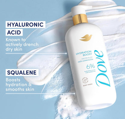 Dove Hydration Boost 6% Hyaluronic Serum Body Wash
