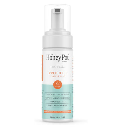 The Honey Pot Prebiotic Foaming Vulva Feminine Wash