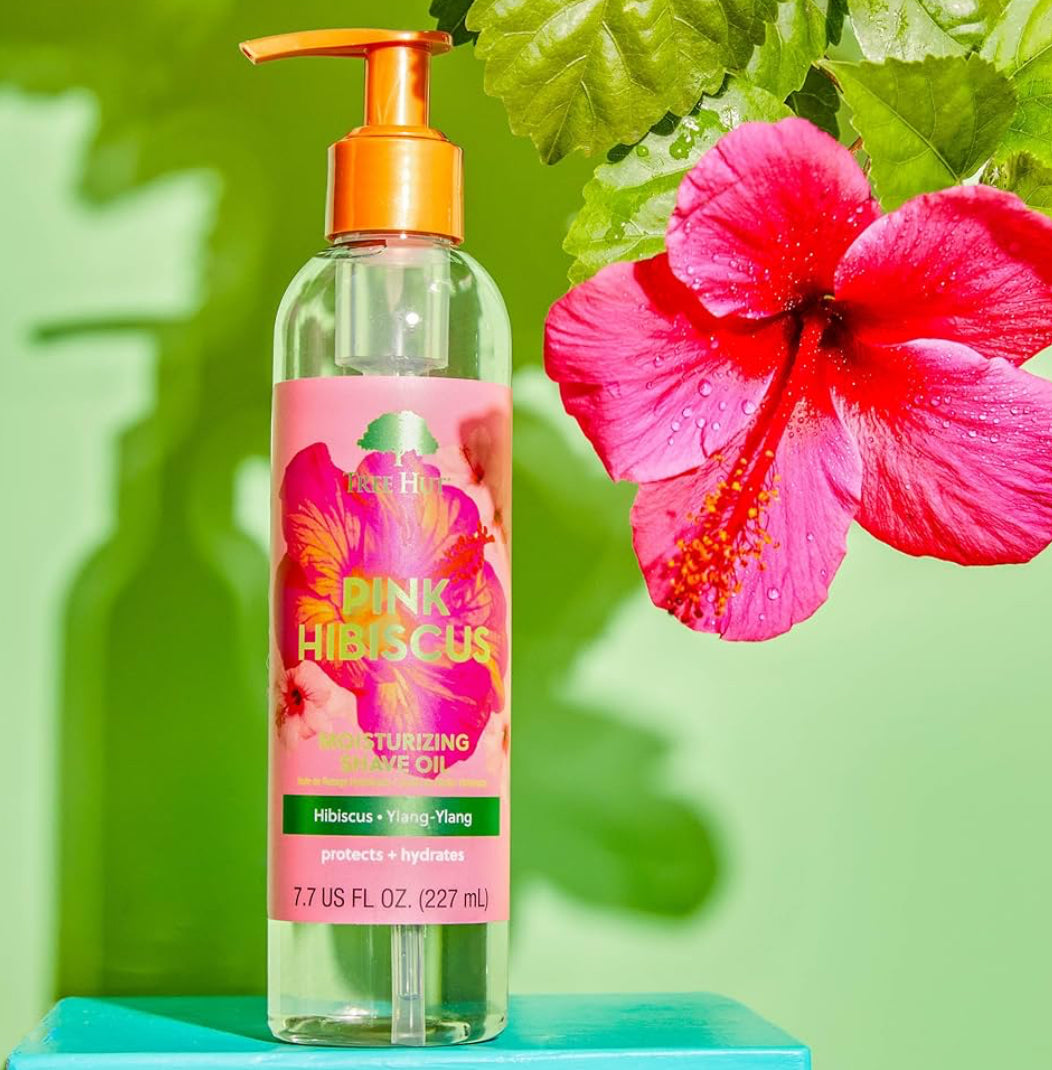 Tree Hut Pink Hibiscus Bare Gel-to-Oil Moisturizing Shave Oil