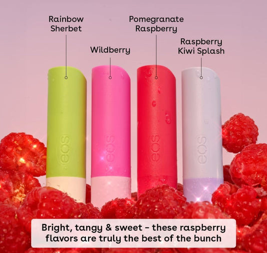 EOS Razzle Dazzle Fruity Shea Lip Balm 4-Pack Gift Set