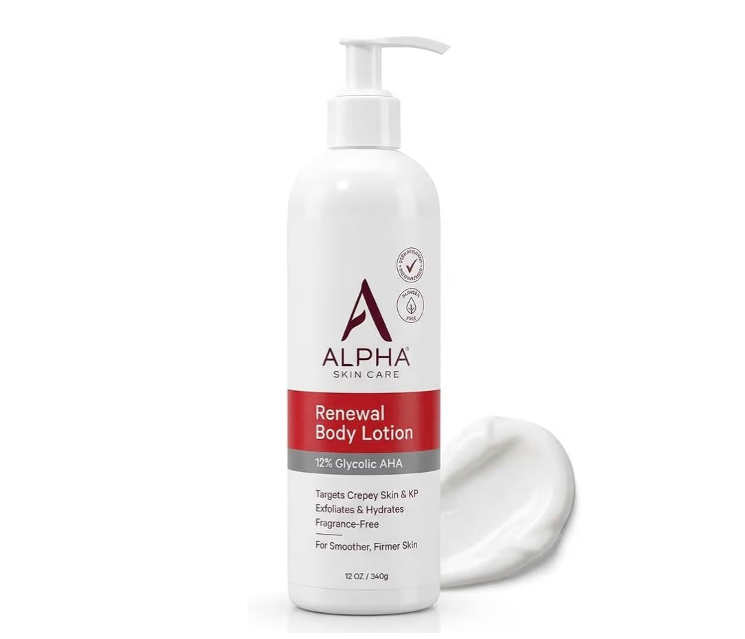 Alpha Skin Care 12% Glycolic AHA Revitalizing Anti-Aging Body Lotion