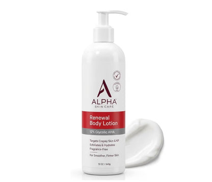 Alpha Skin Care 12% Glycolic AHA Revitalizing Anti-Aging Body Lotion