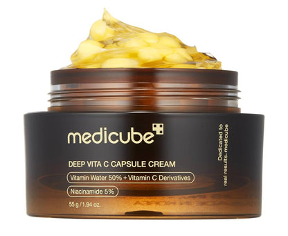 Medicube Deep Vita C Golden Liposome Capsule Face Cream