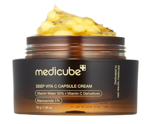 Medicube Deep Vita C Golden Liposome Capsule Face Cream