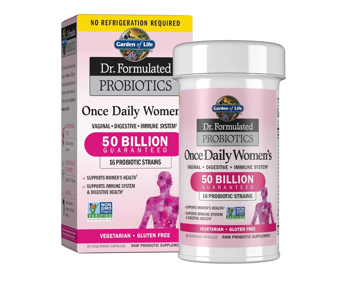 Garden of Life Dr. Formulated Women's Probiotic – 50 Billion CFU