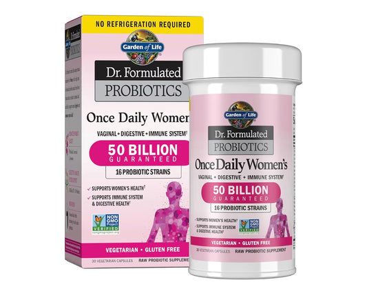 Garden of Life Dr. Formulated Women's Probiotic – 50 Billion CFU