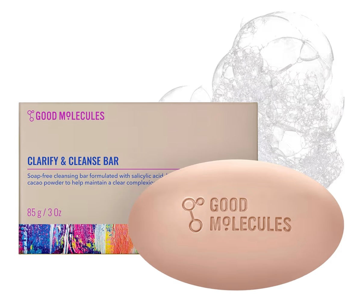 Good Molecules Clarifying Soap-Free Cleansing Bar