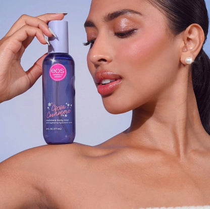 EOS Cocoa Cashmere Hyaluronic Acid & Aloe Body Mist (Limited)