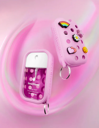 Touchland x Crocs EVA Hand Mist Case with Jibbitz Charms