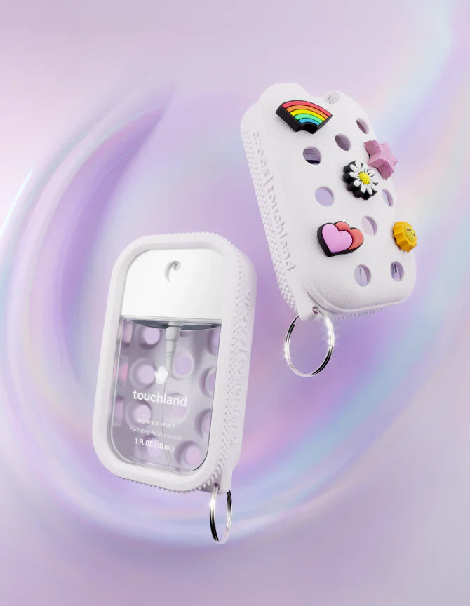 Touchland x Crocs EVA Hand Mist Case with Jibbitz Charms