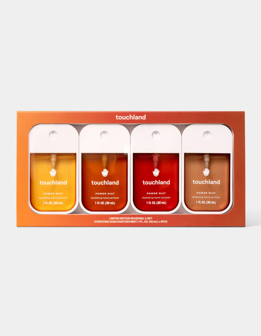 Touchland Seasonal Power Mist Holiday Hand Sanitiser Bundle
