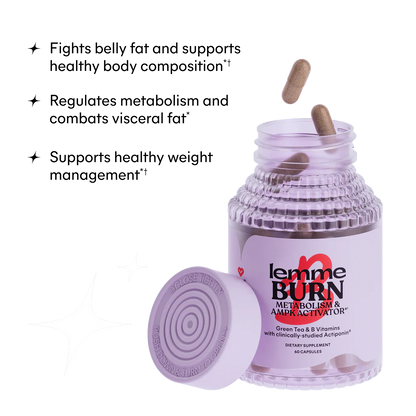 Lemme Burn Actiponin Gynostemma Metabolism & Fat Burn Capsules