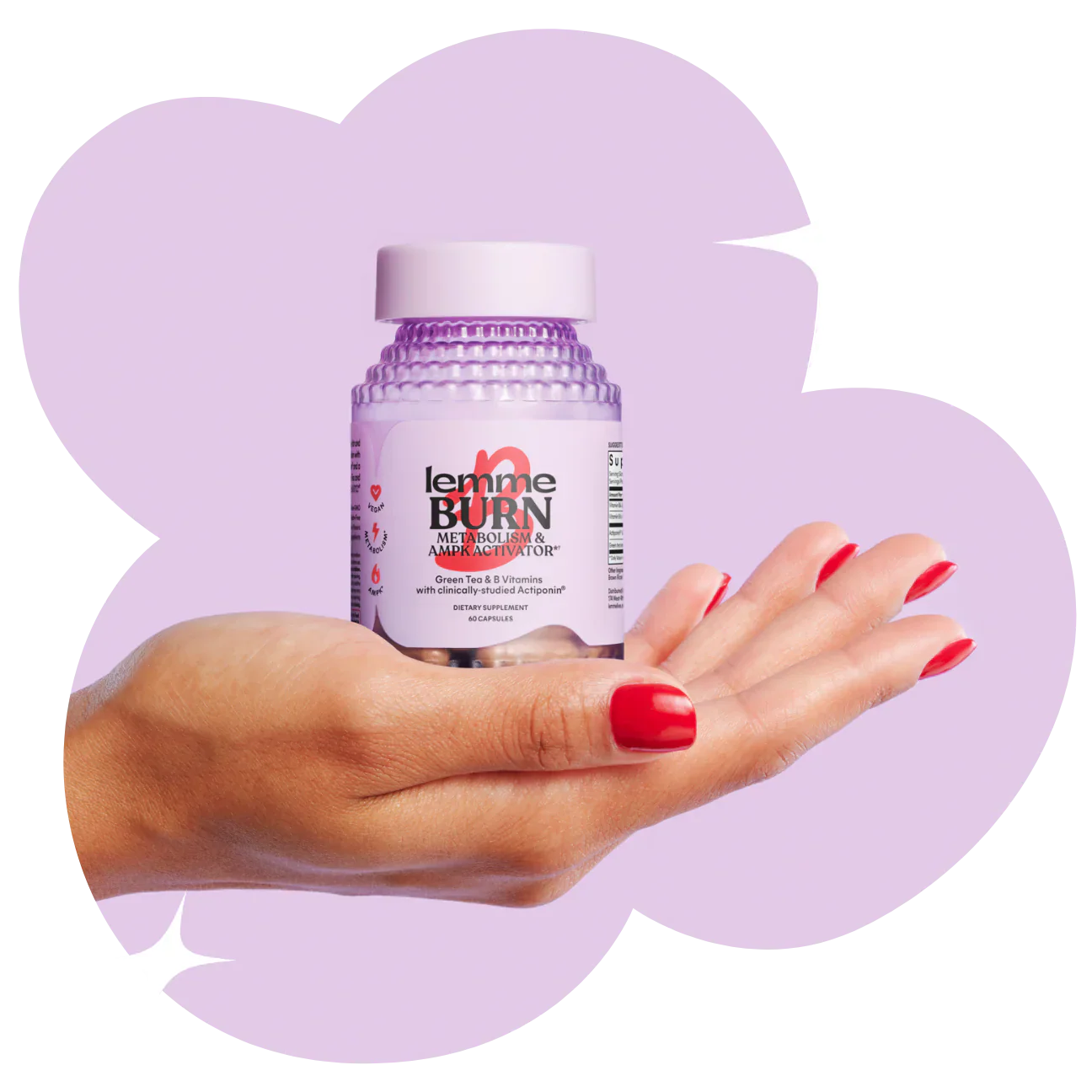 Lemme Burn Actiponin Gynostemma Metabolism & Fat Burn Capsules