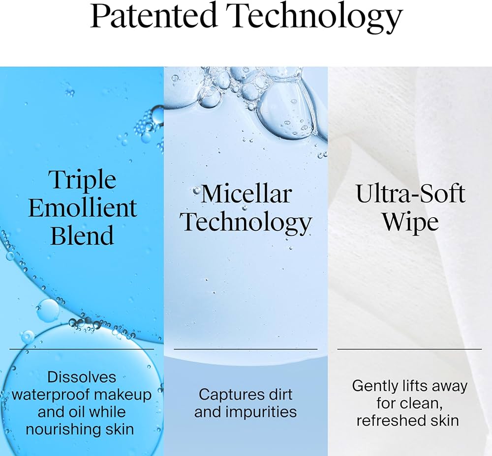 Neutrogena Micellar Alcohol-Free Makeup Remover Cleansing Wipes – Twin Pack