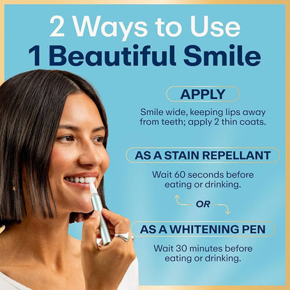 Lumineux 2-in-1 Stain Prevention Teeth Whitening Pen