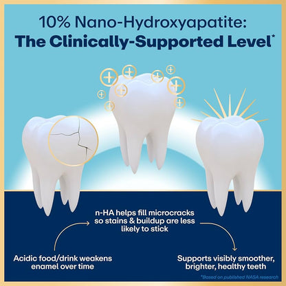 Lumineux 10% Nano Hydroxyapatite Fluoride-Free Whitening Toothpaste