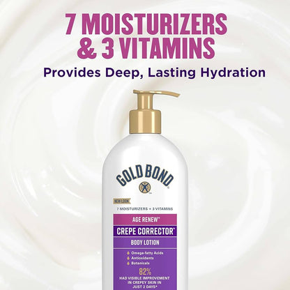 Gold Bond Age Renew Crepe Corrector Firming Body Lotion – 14oz