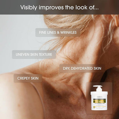 Advanced Clinicals Retinol Firming Body Lotion & Face Moisturizer