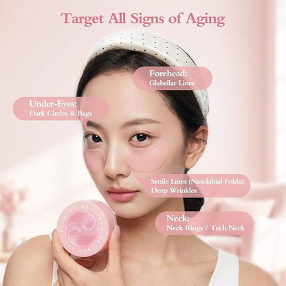 GrlGrl PDRN Retinal & Peptide Under Eye Patches for Puffy Eyes & Dark Circles