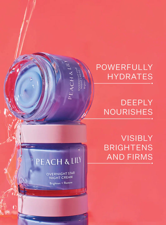 Peach & Lily Overnight Star Acai, Ginseng & Peptide Night Cream