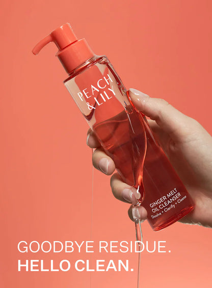 Peach & Lily Ginger Melt Makeup-Melting Cleansing Oil