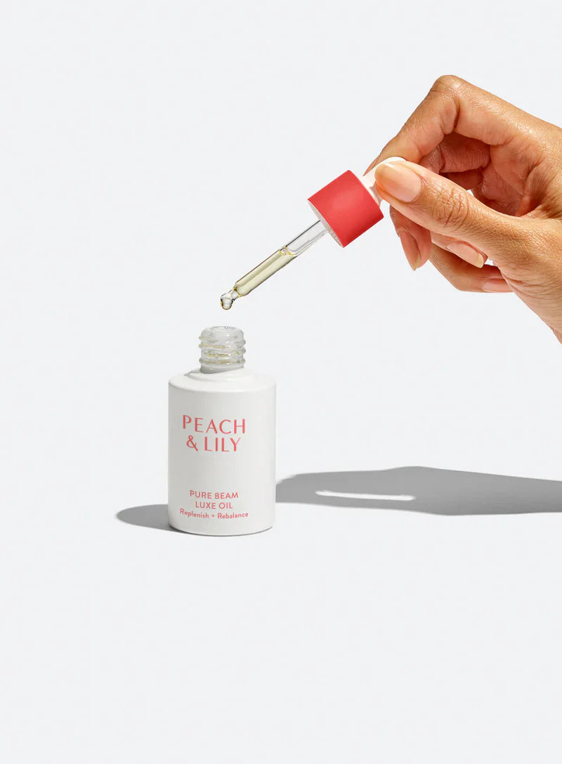 Peach & Lily Pure Beam Cold-Pressed Grapeseed, Jojoba & Sea Buckthorn Luxe Oil