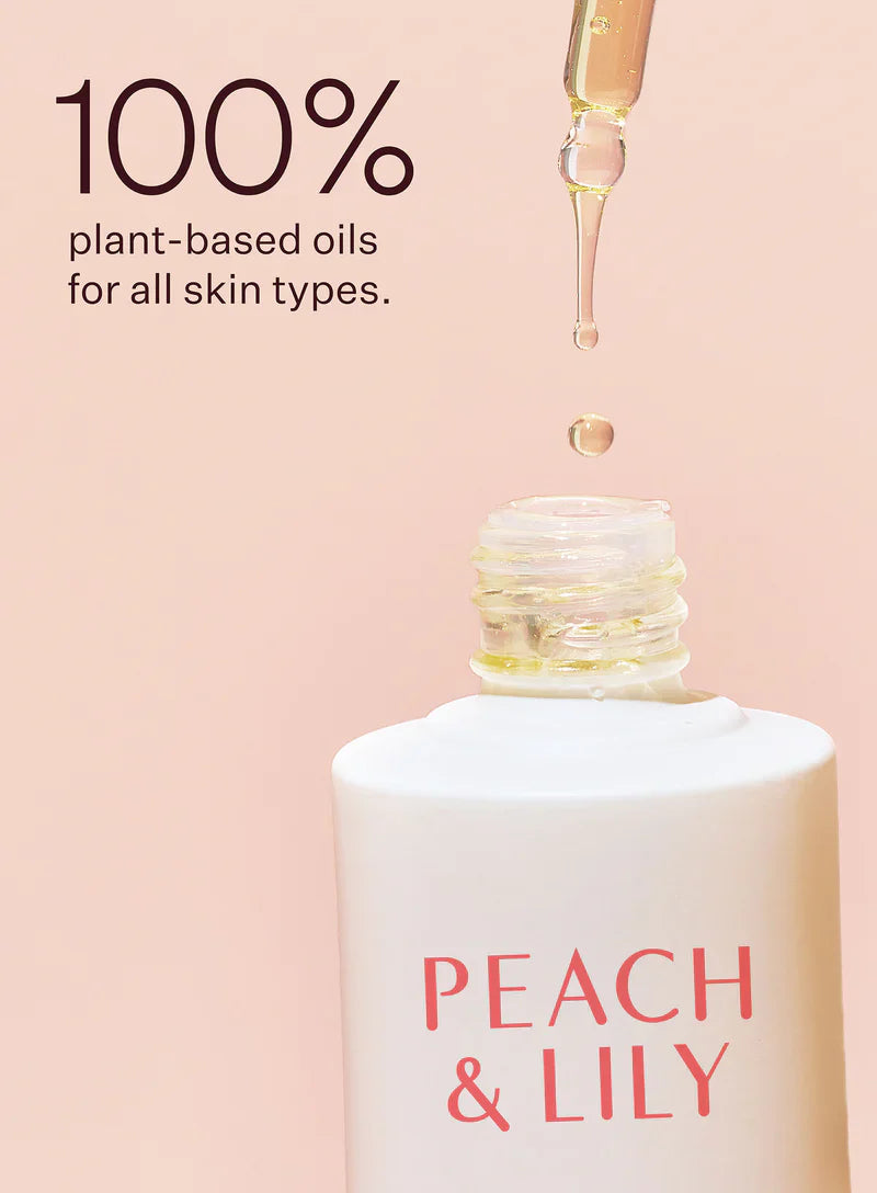 Peach & Lily Pure Beam Cold-Pressed Grapeseed, Jojoba & Sea Buckthorn Luxe Oil
