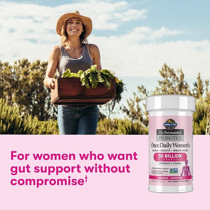 Garden of Life Dr. Formulated Women's Probiotic – 50 Billion CFU
