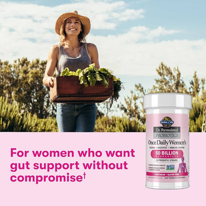 Garden of Life Dr. Formulated Women's Probiotic – 50 Billion CFU