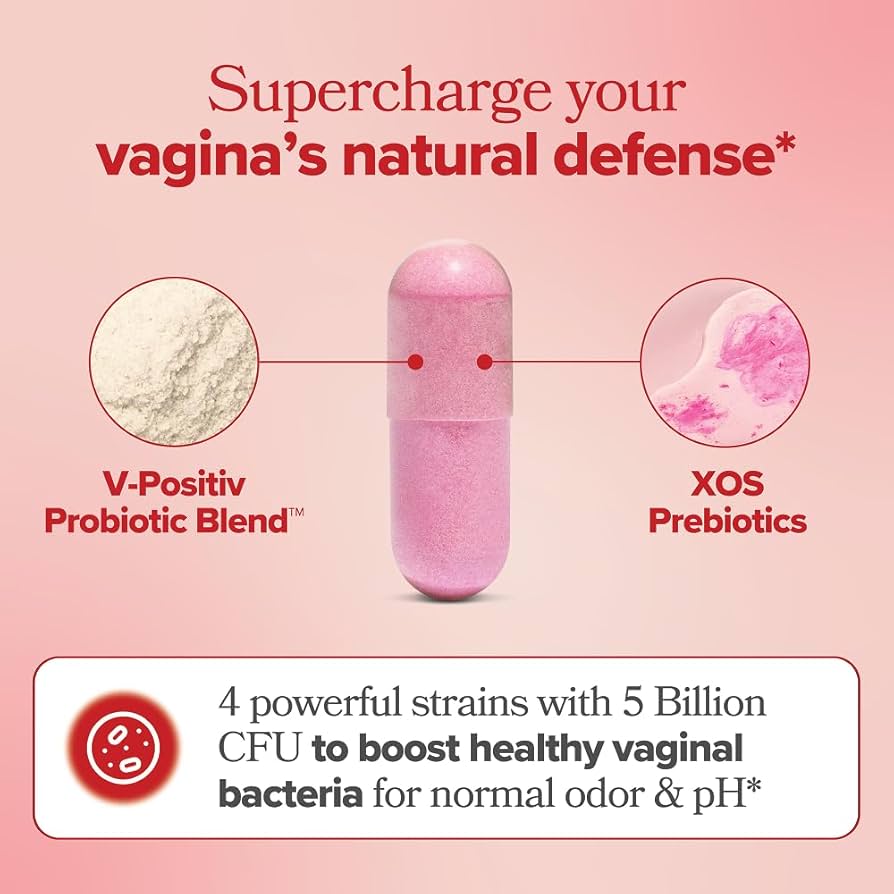 O Positiv URO Vaginal Probiotics & pH Balance Supplement for Women