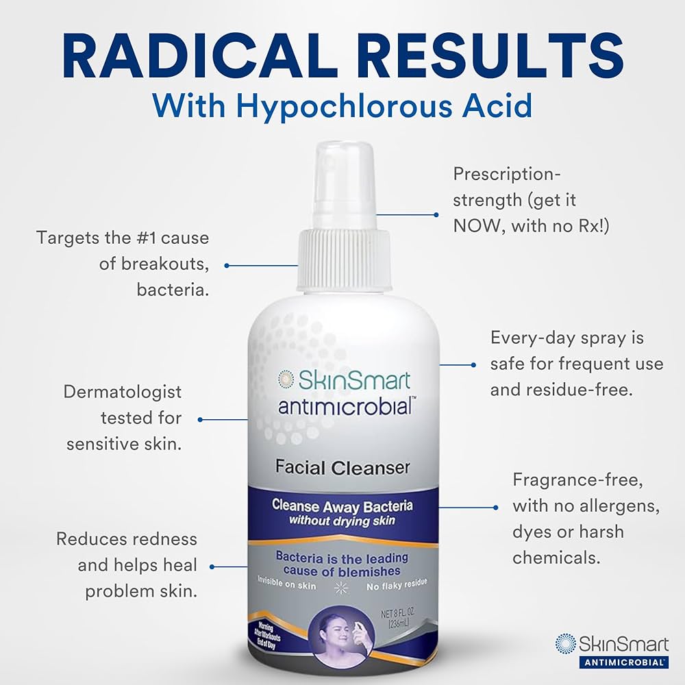 SkinSmart Antimicrobial Facial Cleanser