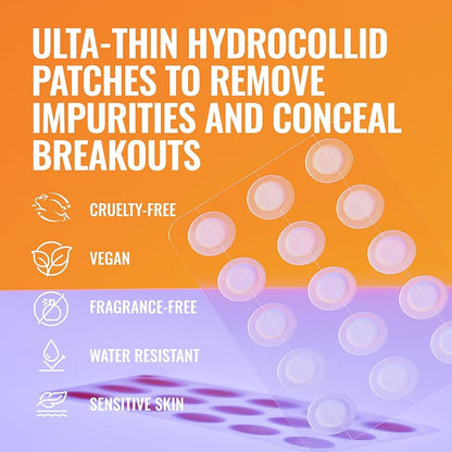 Good Molecules Ultra-Thin Hydrocolloid Pimple Patches – 60 Pack