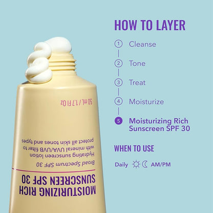 Good Molecules Rich Mineral Zinc Oxide Sunscreen SPF 30