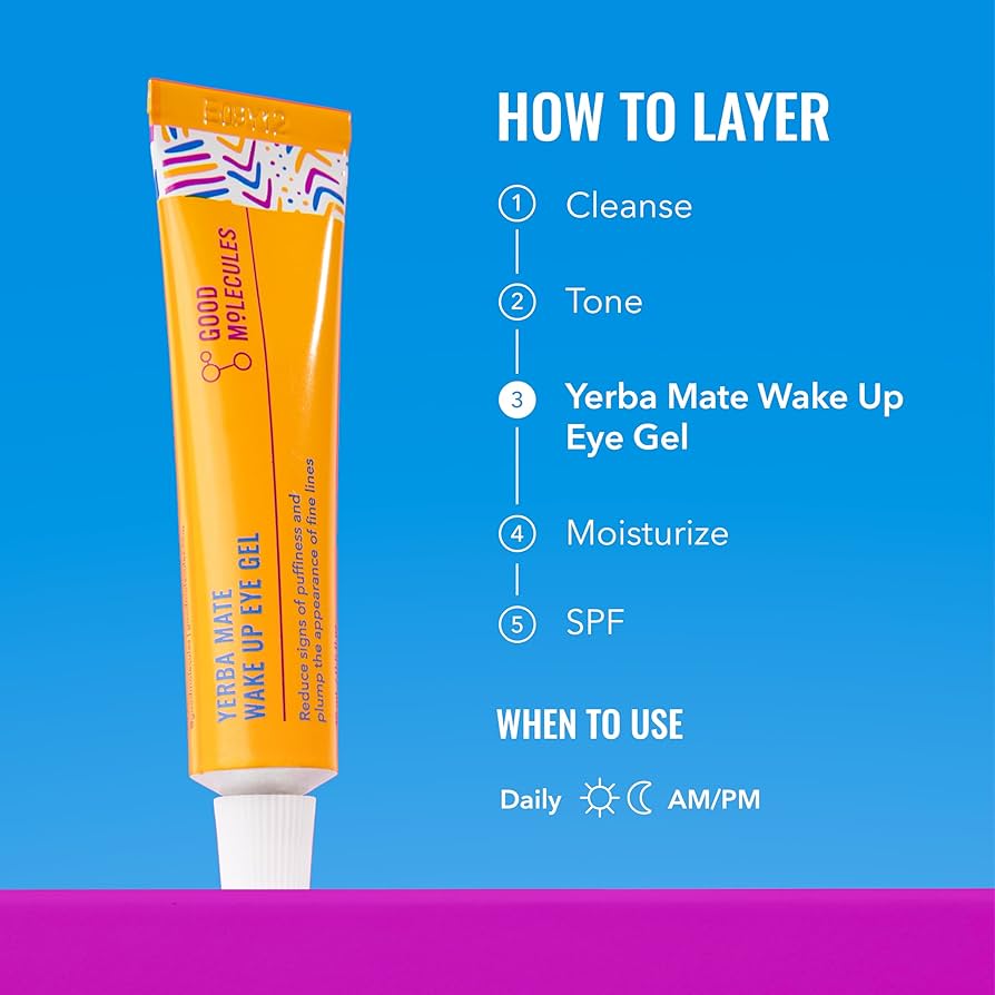 Good Molecules Yerba Mate & Caffeine Depuffing Eye Gel