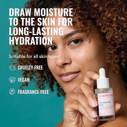 Good Molecules Hyaluronic Acid 1% Hydrating Face Serum