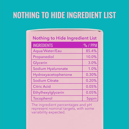 Good Molecules Hyaluronic Acid 1% Hydrating Face Serum