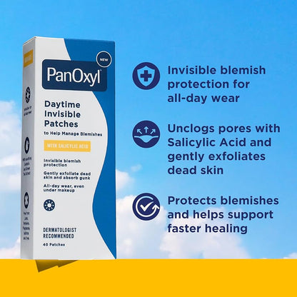 PanOxyl Invisible Daytime Pimple Patches with Salicylic Acid