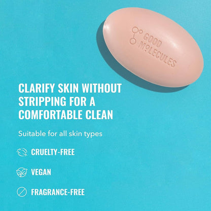 Good Molecules Clarifying Soap-Free Cleansing Bar