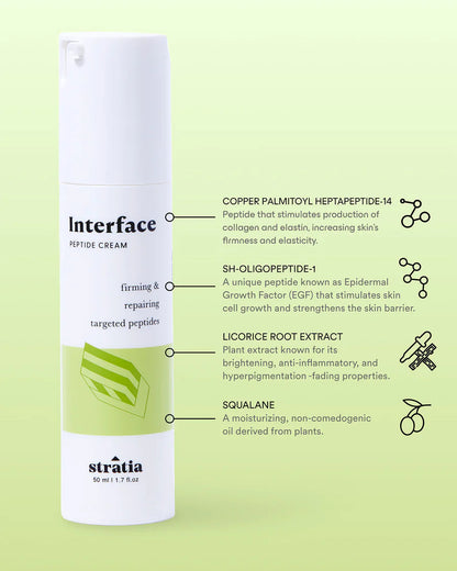 Stratia Interface 7-Peptide & Growth Factor Day Moisturizer