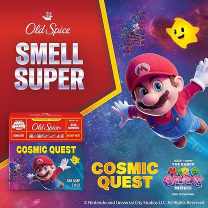 Old Spice Cosmic Quest Bar Soap – Super Mario Galaxy Edition
