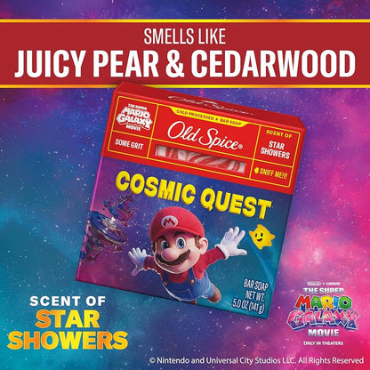 Old Spice Cosmic Quest Bar Soap – Super Mario Galaxy Edition