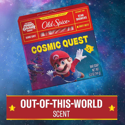 Old Spice Cosmic Quest Bar Soap – Super Mario Galaxy Edition