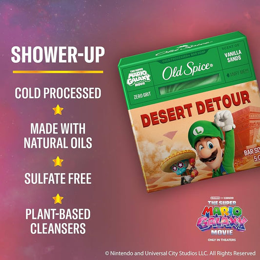 Old Spice Vanilla Sands Bar Soap – Super Mario Galaxy Edition