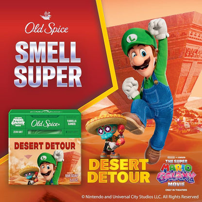 Old Spice Vanilla Sands Bar Soap – Super Mario Galaxy Edition