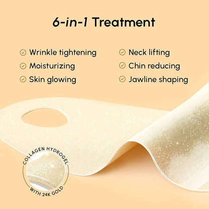 MAREE 24K Gold V-Line Jawline Lifting Mask