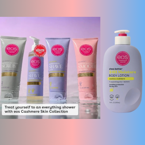 EOS Vanilla Cashmere Ultimate 5-Piece Shave & Body Bundle