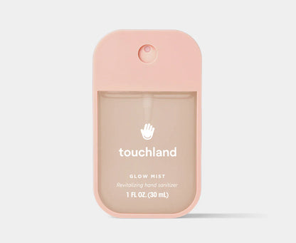 Touchland Rosewater Glow Mist Hand Sanitiser with Detoskin & Vitasource